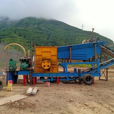 昆明移動式破碎機 移動式煤炭粉碎機 小型制砂機