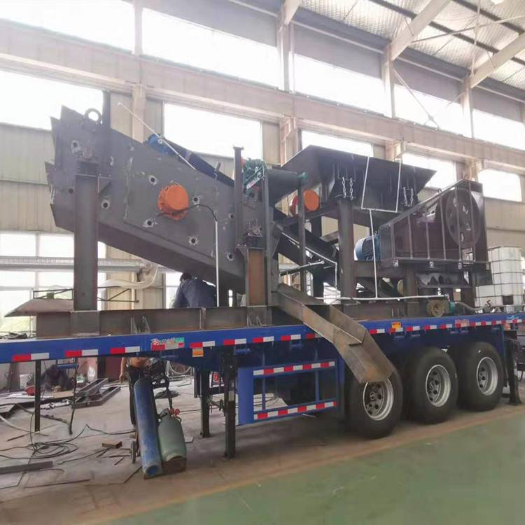 【賺錢項目 移動式河卵石制砂機